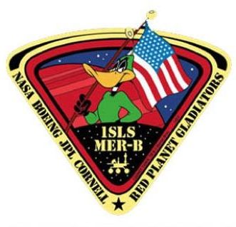 MER-B mission patch.